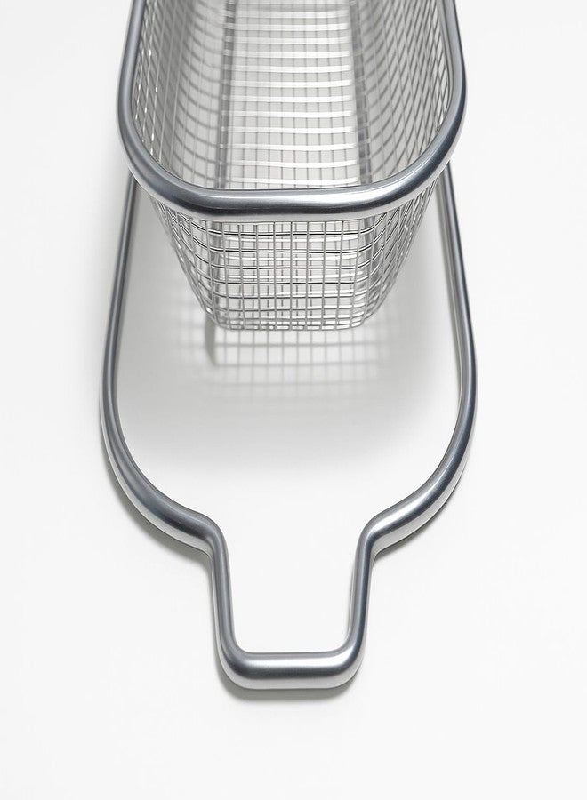 HEBEZON Stainless Steel Over The Sink Expandable Colander | Kitchen Strainer Basket with Mesh for Draining, Rinsing Fruits, Vegetables, Pasta | Adjustable Kitchen Sink Strainer Basket(31X12.5X5cm) - Image 3