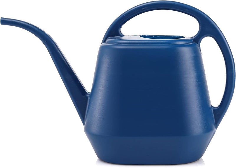 Fasmov Plastic Watering Can, Blue, 1-Gallon - Image 1