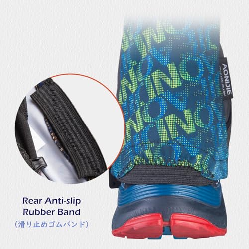 TRIWONDER Reflective Trail Gaiters Running Gaiters Low Ankle Gators with UV Protection for Men Women (Purple) - Image 5