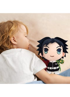 Blue Aura Blue Aura Demon Slayer Giyu Tomioka Plush Toy Height 18.5CM to 19CM Collectible Anime Demon Slayer Plushie (Giyu Plush)  - Image 5