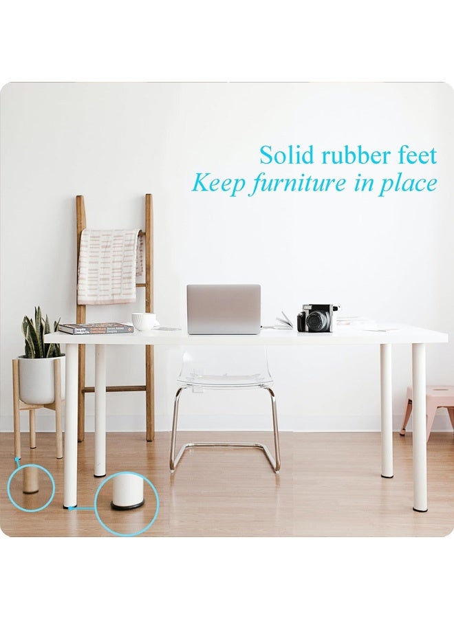 وسادات أثاث ذاتية اللصق، قطر 1.5 بوصة، مانعة للانزلاق، أغطية طاولات وكراسي وأرائك، واقيات أرضية لاصقة، عبوة من 40 قطعة - Image 4