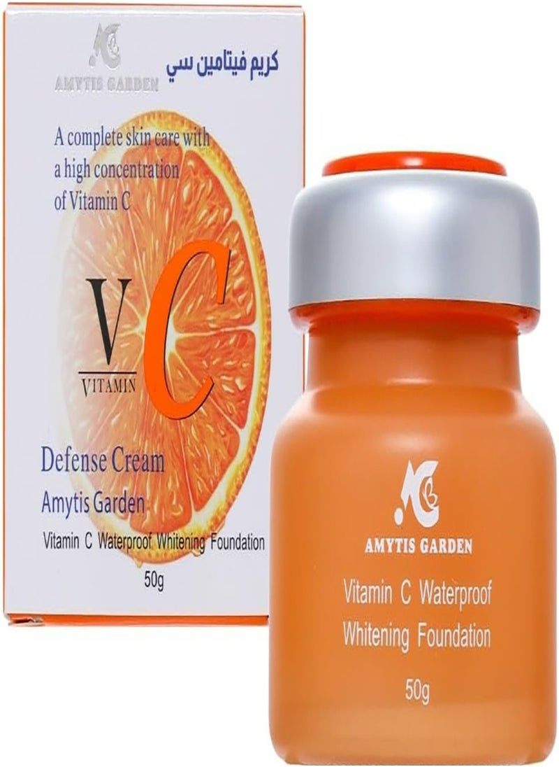 AMYTIS GARDEN - Vitamin C Waterproof Whitening Foundation - Image 1