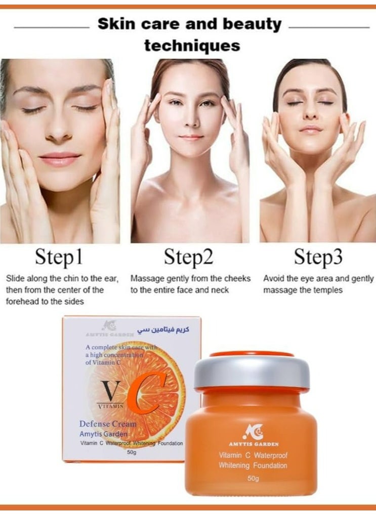 AMYTIS GARDEN - Vitamin C Waterproof Whitening Foundation - Image 1