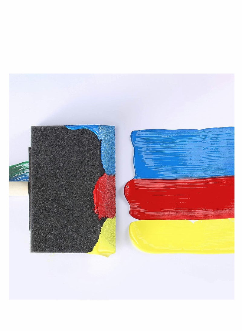 Excefore Foam Paint Brushes Assorted Sizes 20 Pcs Sponge Brush for Painting Staining Polyurethane - Image 5