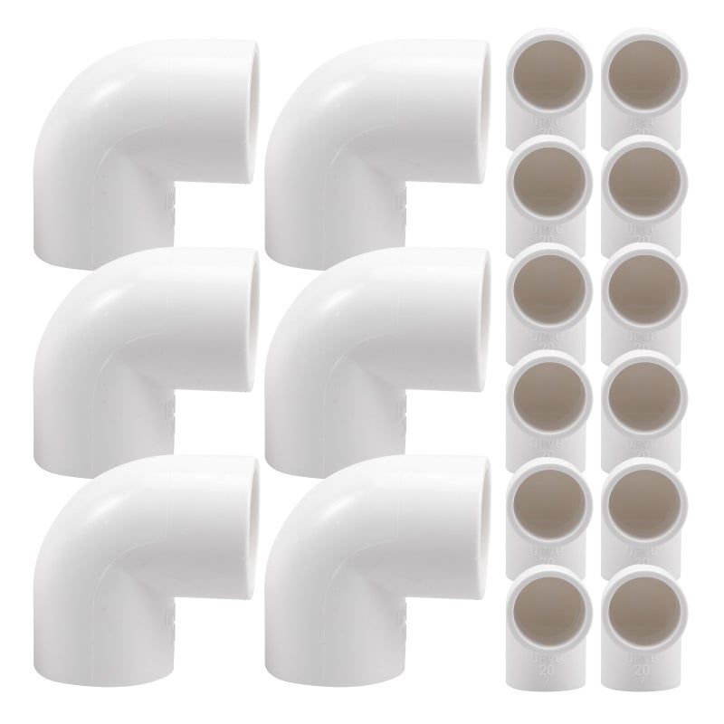 📦 موصلات خرطوم PVC بزاوية 90 درجة موفرة للمساحة لأنابيب المياه - Image 1