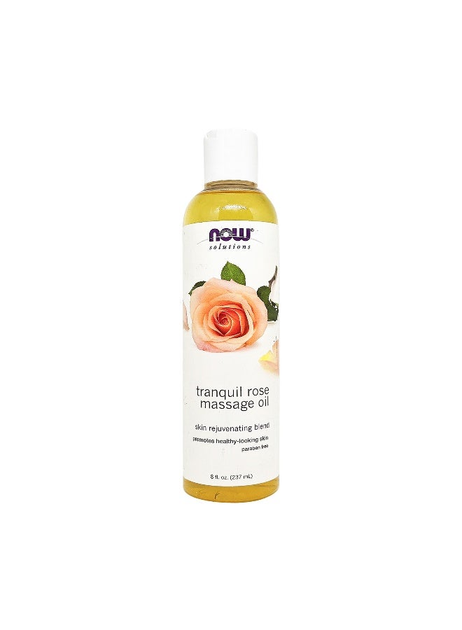 Solutions Tranquil Rose Massage Oi 8 Fl Oz