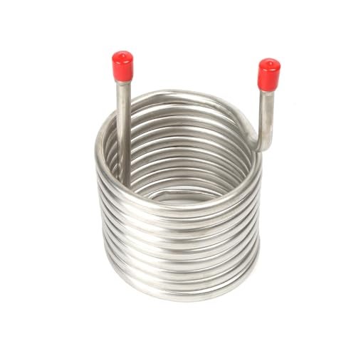 QiiMii Stainless Steel 304 Condensing Coil - 6" x 6" x 10" - 1/4" FNPT - Image 4