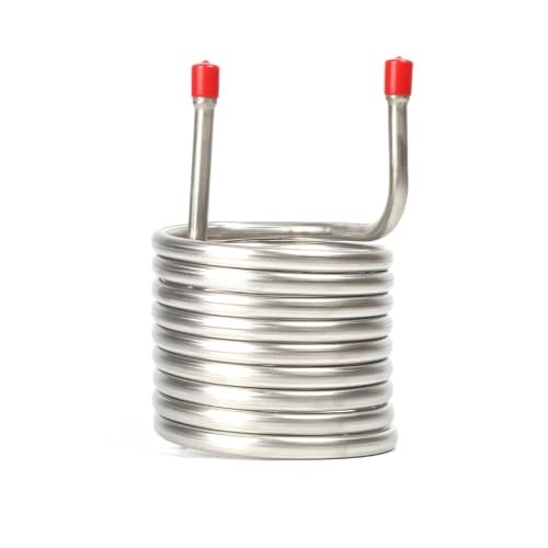 QiiMii Stainless Steel 304 Condensing Coil - 6" x 6" x 10" - 1/4" FNPT - Image 3