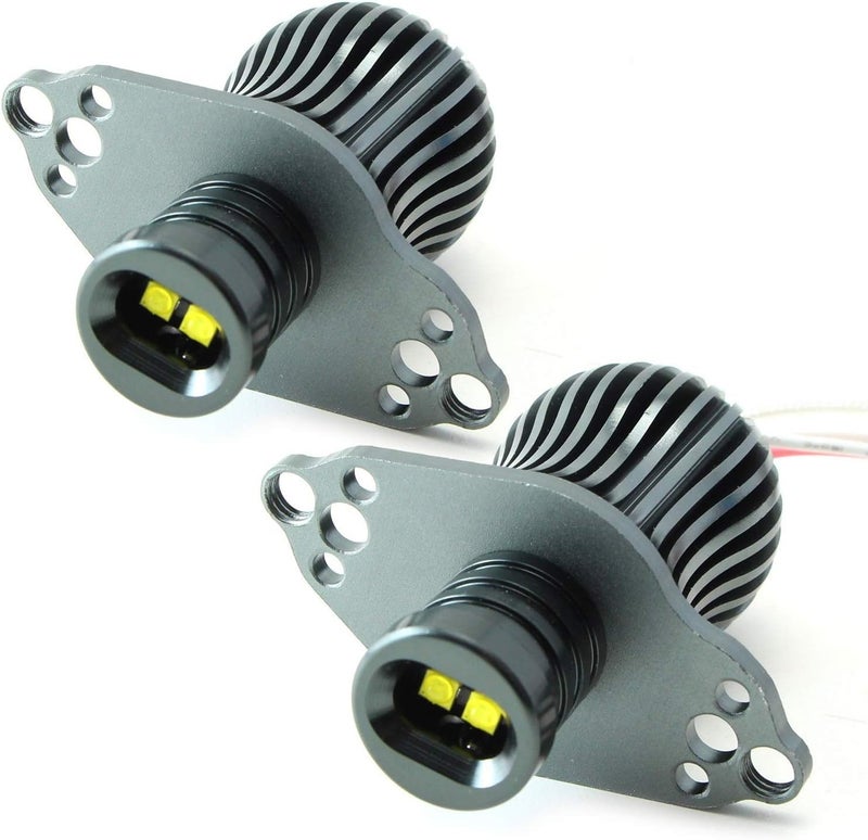 iJDMTOY LED Angel Eye Marker Bulbs for BMW E90 E91 2006-2012 - 20W Xenon White - Image 4