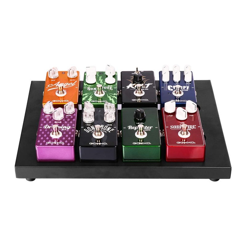 SOYAN Guitar Pedal Board 14" x 10.6" with Carry Bag (SPB-14) - Image 5