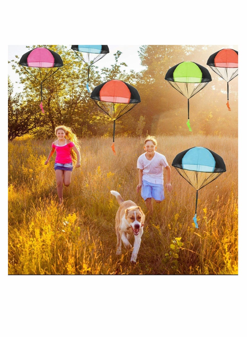 Zikra Parachute Action Figures Toy for Children's Flying Toys ( 6 Pack ) - Image 4