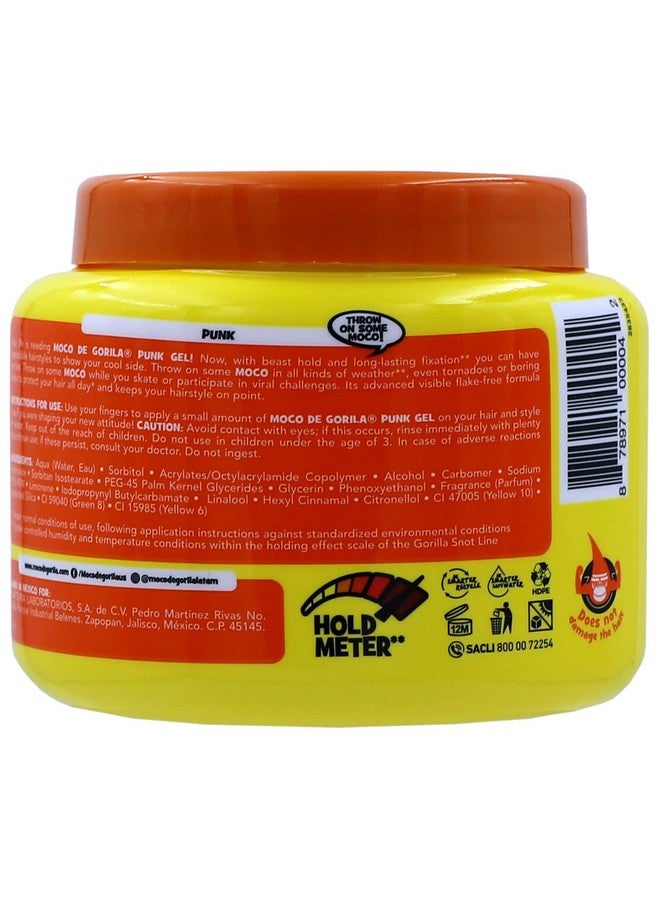 موكو دي غوريلا جل تصفيف الشعر موكو دي غوريلا بانك، يمنح تصفيفة شعرك تأثيرًا يدوم طويلًا، يُعاد تنشيطه بالماء، تثبيت عالي، عبوة من 3 عبوات، 9.52 أونصة لكل عبوة، 3 برطمانات - Image 5