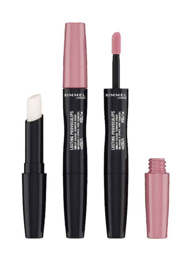 RIMMEL LONDON Lasting Provocalips Liquid Lipstick 220 Come Up Roses  - Image 1