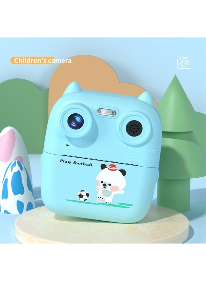 Portable Instant Print Camera for Kids, 2.4" Screen, 1080P Video, Games & MP3 Player, Voice Control, Type-C Charging, Includes 3 Paper Rolls – Fun Gift for Boys & Girls - Image 2
