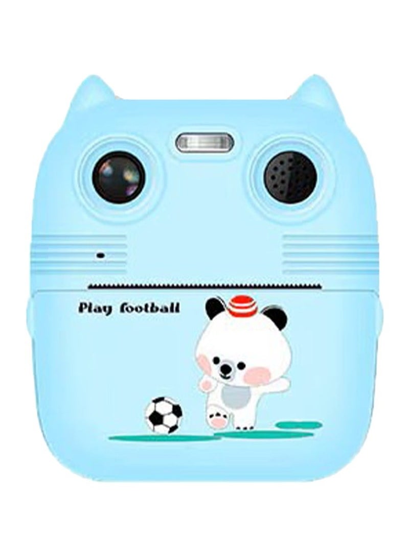 Portable Instant Print Camera for Kids, 2.4" Screen, 1080P Video, Games & MP3 Player, Voice Control, Type-C Charging, Includes 3 Paper Rolls – Fun Gift for Boys & Girls - Image 1