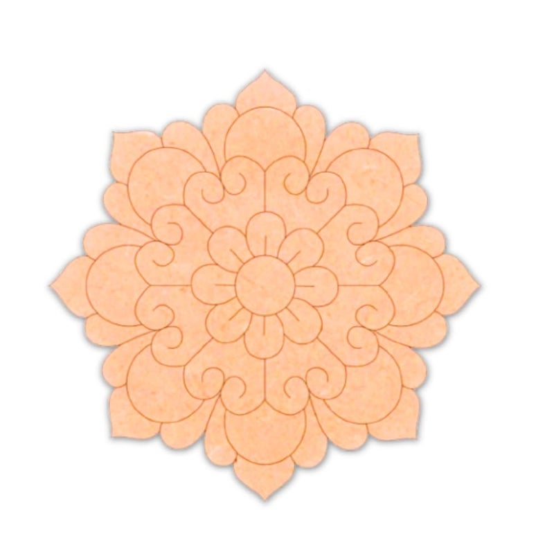 KRAVORAH ألواح MDF بقطر 12 بوصة من KRAVORAH | لوح خشب MDF دائري من الصنوبر للفنون والحرف، فن ليبان وفن ماندالا | قطع خشبية ذات سطح أملس لديكور المنزل، مشاريع صيفية DIY | ديكور حائط DIY | لوح فني - Image 1