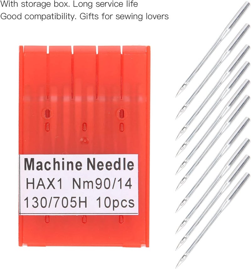 Junlucki Universal Machine Needles, Practical Compatible Sewing Machine Needle for Tailor for Sewing for Craft Lovers(Nm90/14) - Image 4