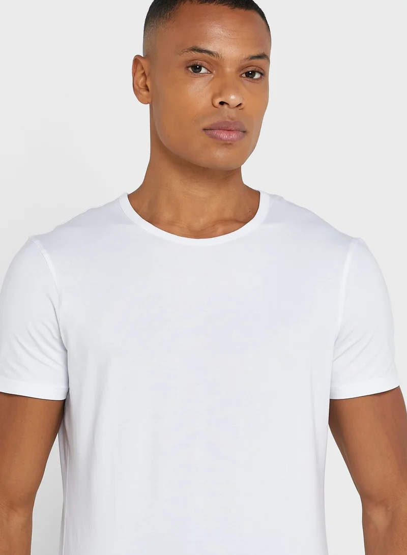 Marks & Spencer 3 Pack Assorted Crew Neck T-Shirt