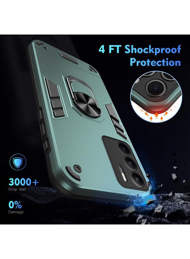 S-TOP Case For Realme C75 Shockproof Metal Ring Holder Phone Case - Image 4