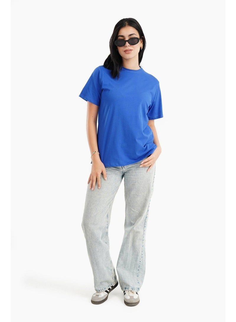 Carina basic-solid-t-shirt - Image 1