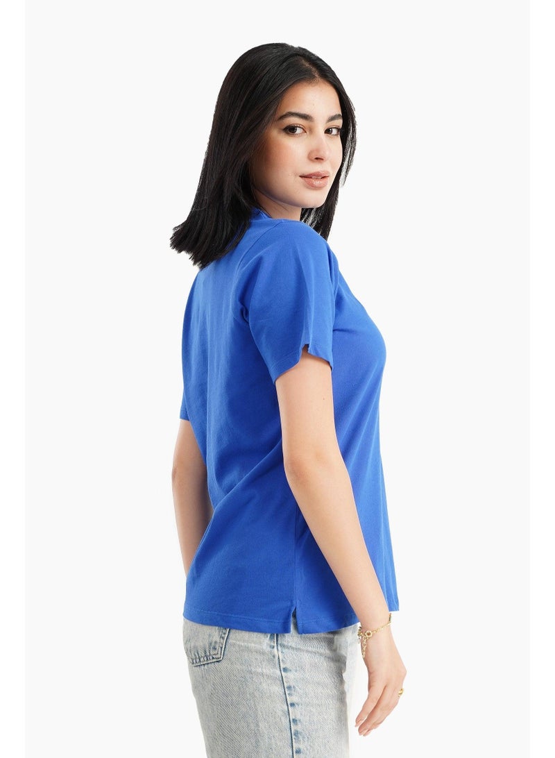 Carina basic-solid-t-shirt - Image 2