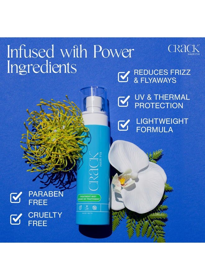 Crack HAIR FIX Mist Spray - Moisturizes & Protects Hair From Dryness & Thermal Damage, Improves Texture, and Restores Youthful Shine (2) - Image 4