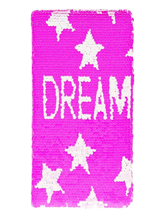 Geesinimo A5 Scrapbook Journal Fashionable Sequin Diary for Junk Journaling & Daily Logging - Budget Planner, Organizer, Gifts for School, College & Travel - Aesthetic Health Challenge - Image 1