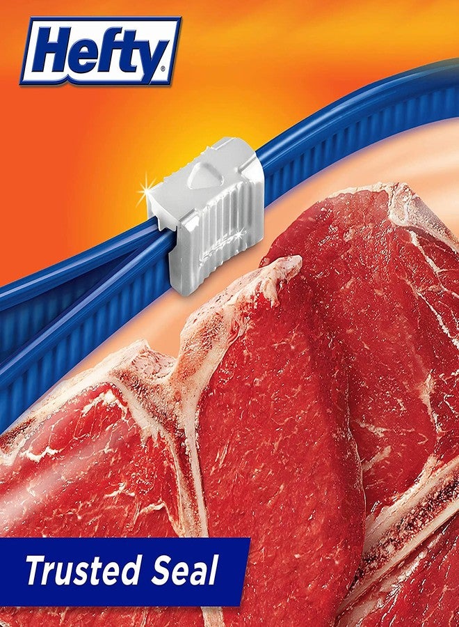 Hefty Freezer Slider Bags, Quart, 15 CT (Pack - 3) - Image 5