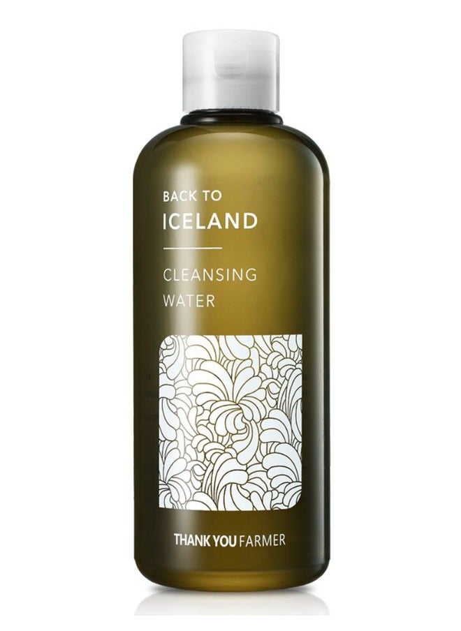 Thank You Farmer Back To Iceland Cleansing Water 270ml, Korean Skincare, Micellar Cleansing Water  - Image 1