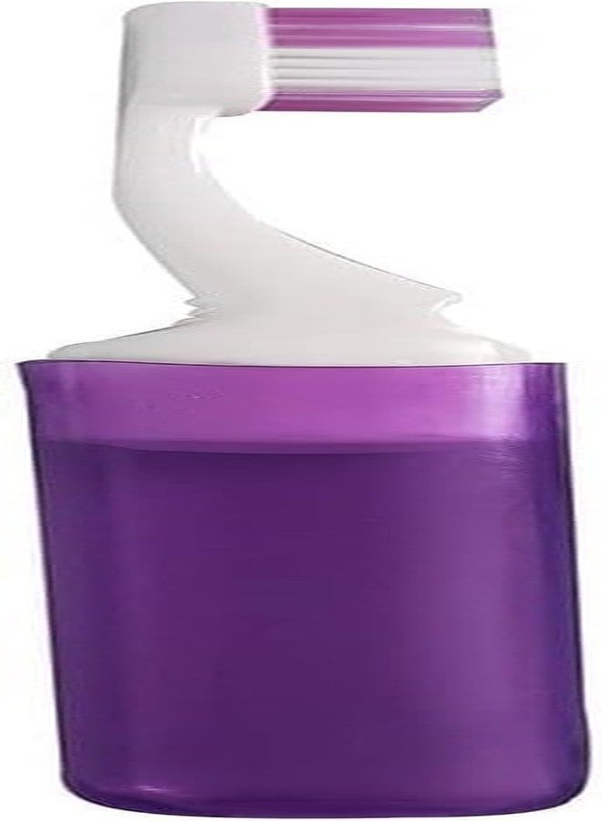 Jizlan Purple Travel Toothbrushes with Cover Case Holders, Foldable Mini Compact Travel Toothbrush Portable Soft Bristles Tooth Brushes Kit Adults Size Individually Wrapped Good for Hiking Camping - Image 1
