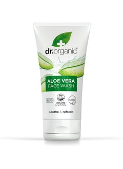 dr.organic Dr.Organic Aloe Vera Creamy Face Wash-150Ml  - Image 1