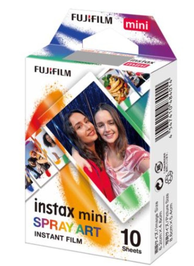 FUJIFILM Fujifilm Instax Mini Spray Art Instant Film 10 Sheets  - Image 1