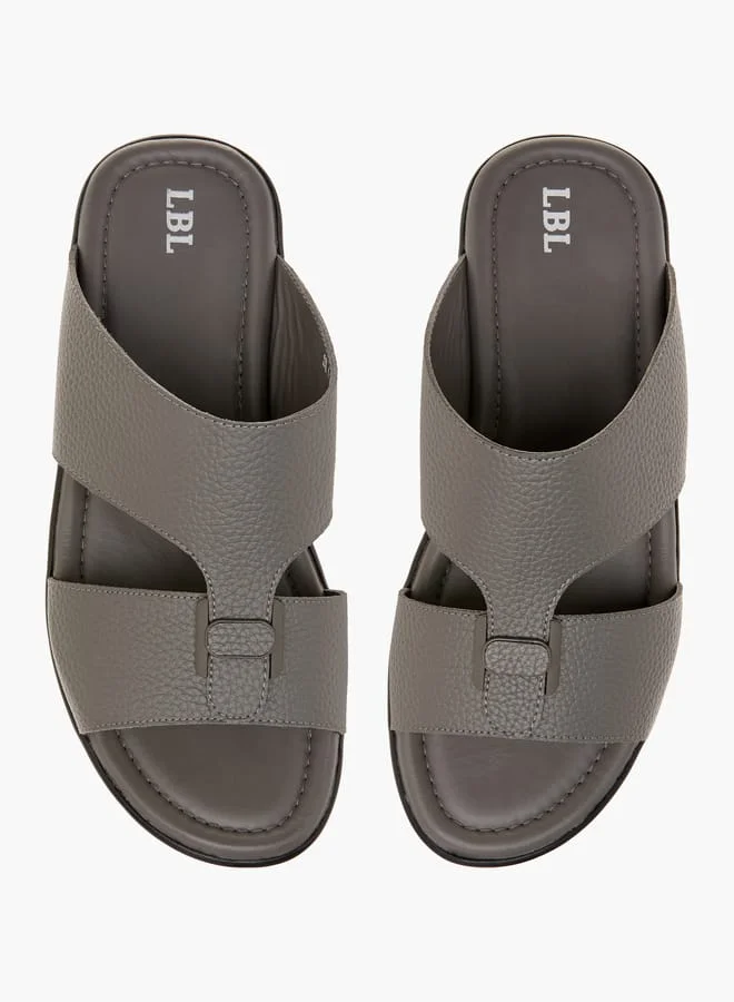 ال بي ال من شو اكسبرس صنادل رجالي عربية سليب أون بنقوش