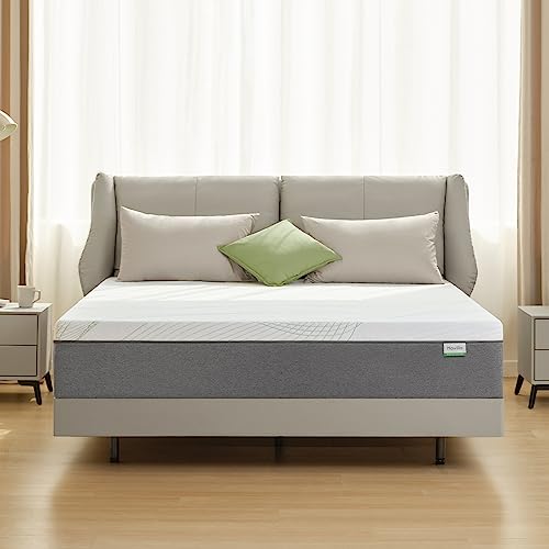 Novilla Queen 12 Inch Gel Memory Foam Mattress for Plush Comfort Pressure Relief CertiPURUS Certified MattressinaBox Embrace