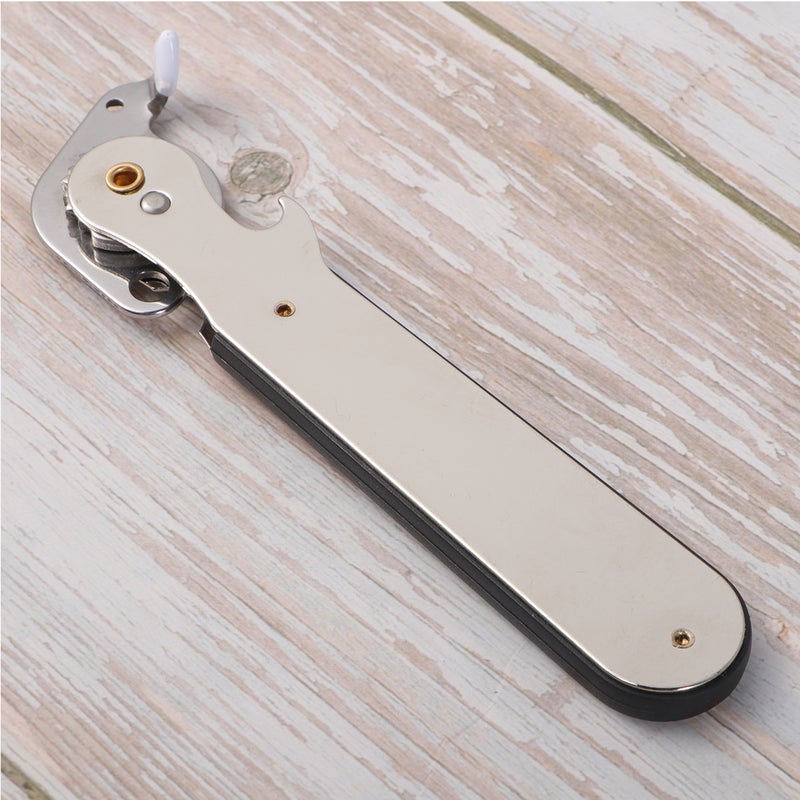 Manual Can Opener Stainless Steel Tin Opener Kitchen Can for Restaurant Home Camping - Image 4