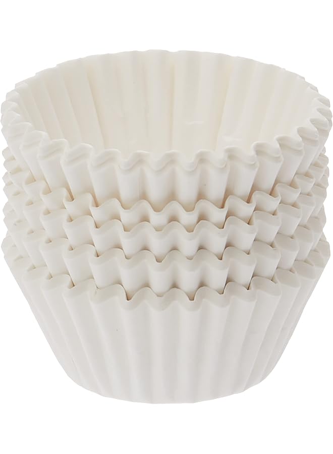 S-TOP Disposable Baking Paper Cakecup White 5.5cm, 100 Pieces - Image 1