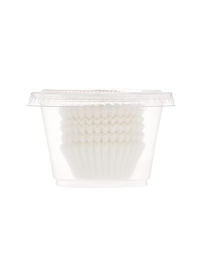 S-TOP Disposable Baking Paper Cakecup White 5.5cm, 100 Pieces - Image 2