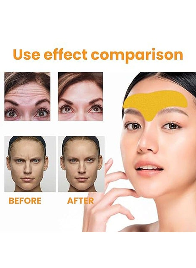 general 30pcs forehead wrinkle removal patches, smooth forehead and fine lines and smooth wrinkles, facial forehead patches, lift facial skin, hydrolyzed collagen wrinkle forehead patches and smooth wrinkles - Image 4