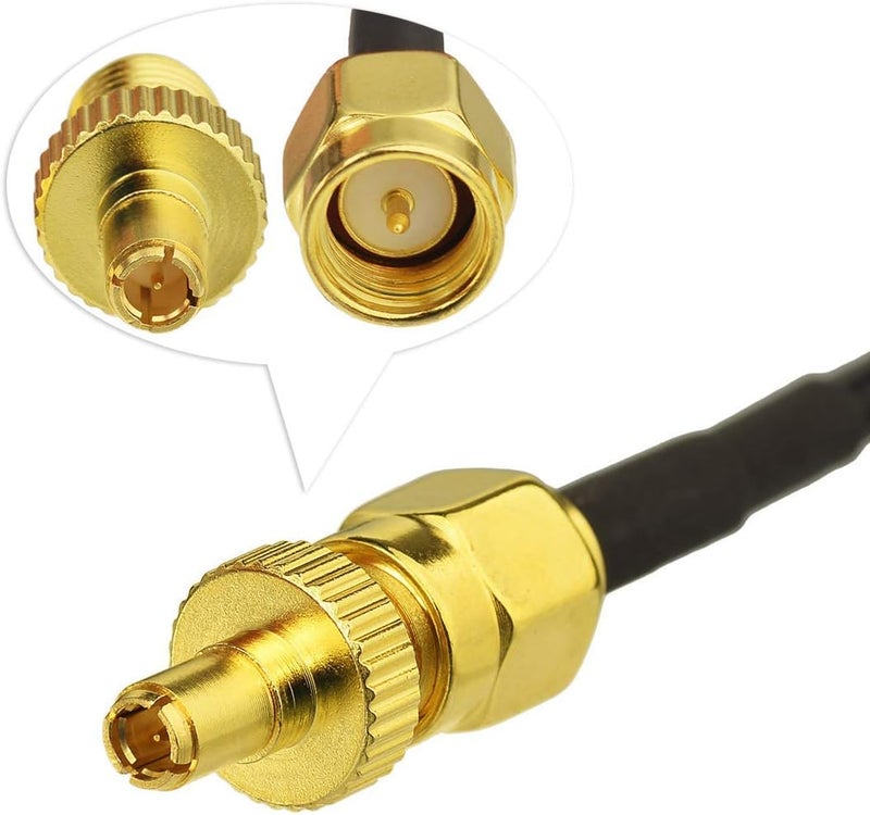 Superbat هوائي Wlaniot 4G LTE GSM متعدد الاتجاهات 700-2600MHZ مع تركيب لاصق وموصل SMA ذكر للسيارة ونقطة الاتصال وجهاز التوجيه والمودم بطول 10 أقدام - Image 4