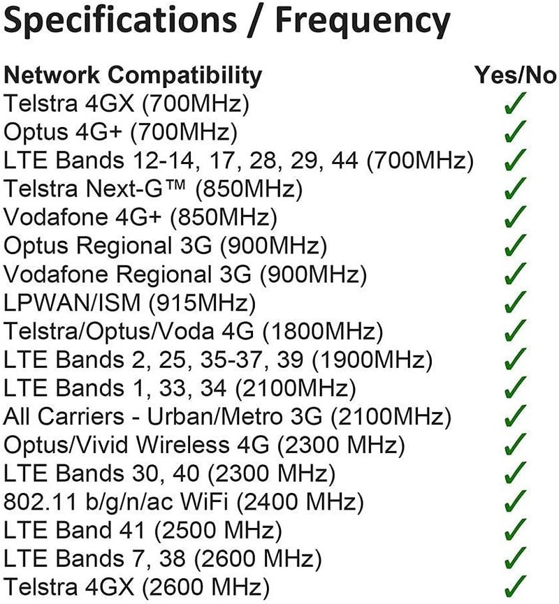 Superbat هوائي Wlaniot 4G LTE GSM متعدد الاتجاهات 700-2600MHZ مع تركيب لاصق وموصل SMA ذكر للسيارة ونقطة الاتصال وجهاز التوجيه والمودم بطول 10 أقدام - Image 5