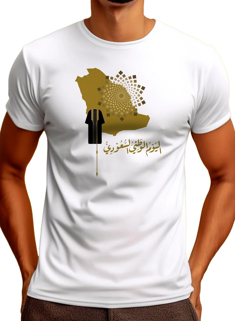 Lowha Cotton T-Shirt for Saudi National Day Celebrations for Women & Men