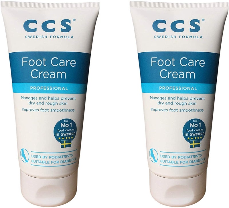 CCS Foot Care Cream  175ml  2 Pack