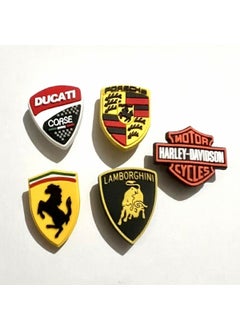 Marimari Slipper Ornaments Set 5 Pieces Car Brand Set 