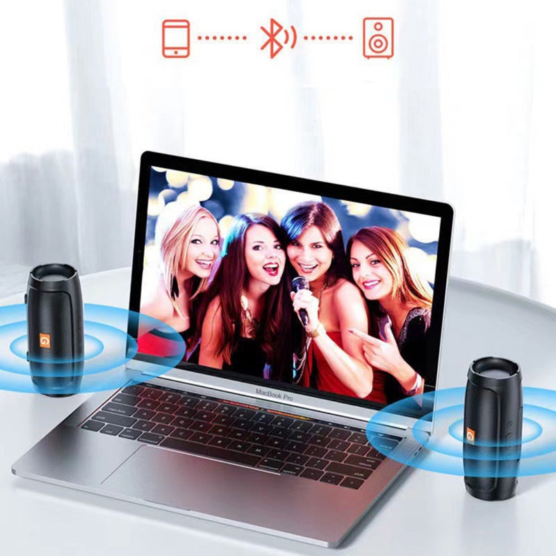 Wireless Bluetooth Speaker: Black, 10M Stable Transmission, HIFI Lossless Sound - Fantastic Bass, Mini Portable Speaker for Outdoor Home Desktop Car Use - Image 3