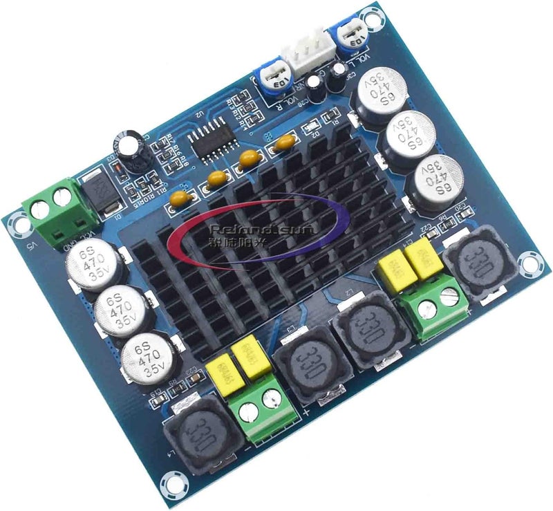 Senzooe 2 قطعة XH-M543 TPA3116D2 لوحة مضخم صوت رقمي ستريو ثنائي القناة بقوة 2x120 واط - Image 5