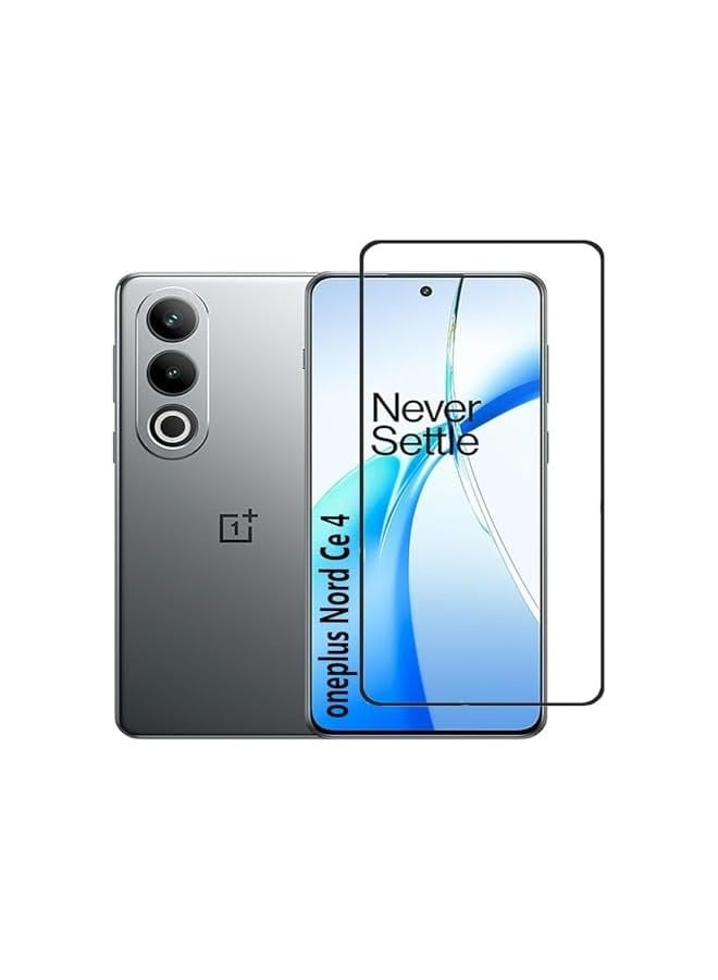 PROMASS Screen Protector for Oneplus Nord CE 4 5G Tempered Glass Screen Protector Edge to Edge Glass Anti Fingerprint 3D Scratch Proof Screen Glass for Oneplus Nord CE 4 - Image 1