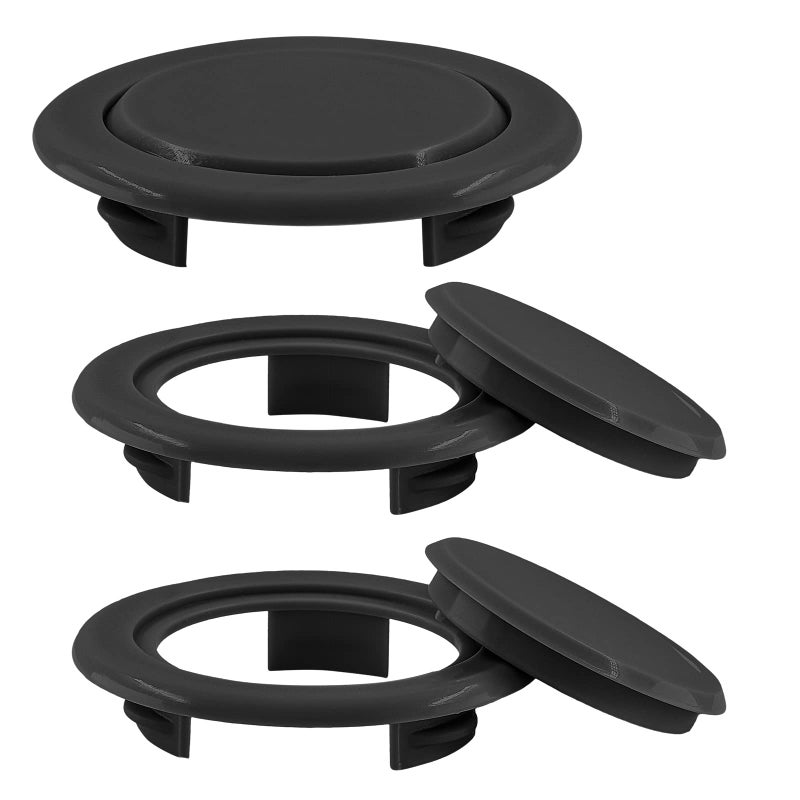 Biaungdo Biaungdo 3 Sets 2 Inch Outdoor Patio Table Umbrella Hole Ring and Cap Set, Standard Size Garden Beach Tablet Thicker  - Image 1