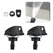 UGSHY 2 PCS Windshield Washer Nozzles 031 Adjustable Wiper Spray Washer Kit Front Windshield Sprayer Nozzle Replacement Parts Universal for Most Cars Trucks and Vans Black - Image 2