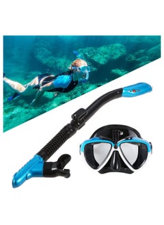 Arabest Full Face Snorkel Mask - Diving Mask with Dry Top Breathing System Double-Tube, Anti-Fogging Anti-Leak Snorkeling Gear for Adults and Kids  - Image 1