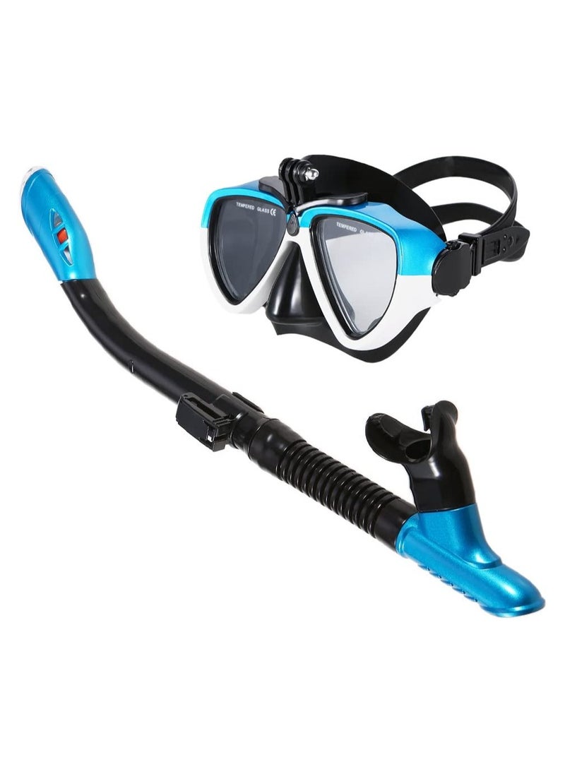 Full Face Snorkel Mask - Diving Mask with Dry Top Breathing System Double-Tube, Anti-Fogging Anti-Leak Snorkeling Gear for Adults and Kids - pzsku/ZC77367D3EE76463A13D7Z/45/_/1740735507/09110310-9594-49dd-aff4-ce7c2c4625a8